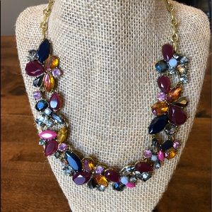 J Crew Factory Crystal Statement Necklace